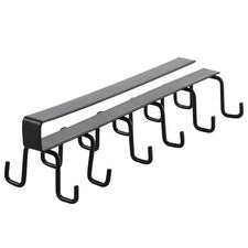 Ganchos debajo del estante tazas estante perforación tazas de café soporte utensilio de cocina4781