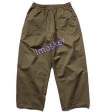 Pantalones cargo sueltos de pierna recta de retazos de colección para hombre de moda pantalones de pierna ancha