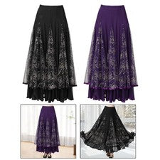 Mujer Falda Baile Sociedad Latinoamericana, Elegante Falda Ejercicio,