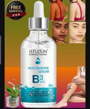 Niacinamida 10% Suero Facial Piel Iluminador Manchas Oscuras Borrador, 30 ml [Stock en EE. UU.
