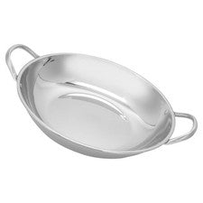 Utensilios de cocina Wok de fondo plano de acero inoxidable
