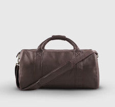 NUEVO CON ETIQUETAS BOLSO DE VIAJE DE LONA DE CUERO DE NAPA QUINCE BOLSO DE MANO DE VIAJE PRECIO DE VENTA SUGERIDO POR E