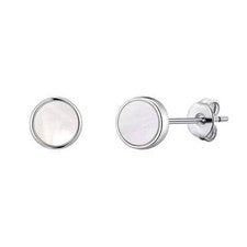 Aretes de madreperla