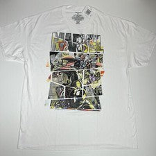 Camiseta Marvel Avengers para hombre talla XL con diseño de cómic de Thor y Iron Man