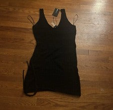 Vestido negro Fashion Nova para mujer talla L (tiene etiquetas)