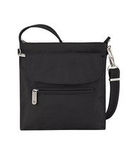 Mini bolso de hombro clásico antirrobo Travelon color: negro