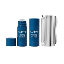 Kit de enfriamiento de ojos Harry's para hombre herramienta de masaje facial desinferante + 2 barras de enfriamiento par