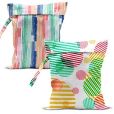 Traje de baño zcyxuuw bolsa húmeda punto abstracto impermeable