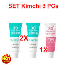 Juego de 3 piezas de crema facial KIMCHI suave diario cuidado facial de la piel crema natural de día