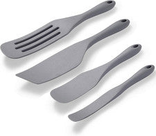 Juego Espatulas Silicona 4 Pzs Resistente Calor Utensilios Cocina Antiadherente