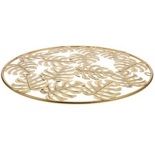 Colgante de pared colgante diseño hojas decoración redonda hogar colgante para sala de estar