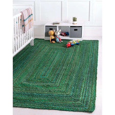 Alfombra Chindi de algodón boho tejida a mano alfombra de tejido plano alfombra rectangular