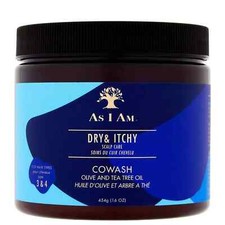 Cuidado del cuero cabelludo seco y con picazón As I Am 454 g - Tratamiento de aceite de olivo y árbol de té