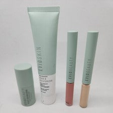 Lote Mixto Evio Beauty: Barra de Color Terciopelo, Máscara e Hidratante, Corrector X2