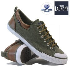 PARA HOMBRES ALPARGATAS INFORMALES DE LONA CON CORDONES ZAPATOS DE SALÓN GIMNASIO PLIMSOLLS ZAPATILLAS TALLA