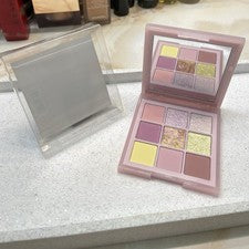 Huda Beauty ~ 'PASTEL ROSE' ~ Paleta de sombras de ojos Obsessions ~ Tamaño completo 6,1 g Difícil de encontrar