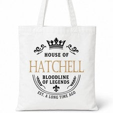 Bolso Shopper Casa Of Algodón Apellido Familiar HATCHELL