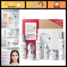 Juego de cuidado de la piel antienvejecimiento coreano de 8 pasos - Kit completo de cuidado facial para mujeres