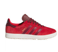 adidas Men's Gazelle Spikeless Golf Shoe - Red - IH2269