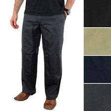 Pantalones de trabajo industriales Dickies para hombre calce holgado, pierna recta reforzada 5 bolsillos