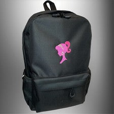 Mujer Niñas Mochila Negra Muñeca Coleccionista Entusiasta SASSY SANDY Bordada