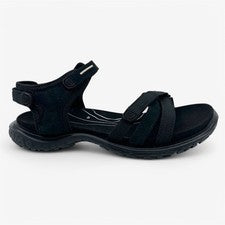 Sandalia ECCO Offroad Roam negra con tiras para mujer