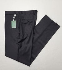 Pantalones de vestir negros para hombre ANTAS Foundation Collection 37x38 sin dobladillo nuevos con etiquetas $315
