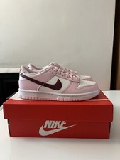 Nike Dunk Espuma Rosa Baja San Valentín UK3 US3.5 GS Totalmente Nuevas