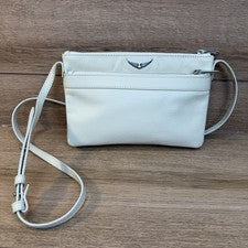 Bolso Bandolera ZADIG & VOLTAIRE Stella Wings Cuero Mujer Flash Marfil”