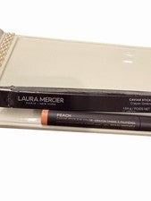 Sombra de ojos en barra de caviar Laura Mercier crema 24 horas alto impacto larga duración melocotón