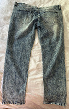 MODA NOVA HOMBRE TALLA 42 DENIM AZUL JEANS DESGASTADOS