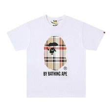 Camiseta BAPE Check Ape Head