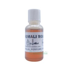 Aceites corporales perfume aromático religioso premium SOMALI ROSE botella de 1 oz y 0,5 oz