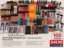 Enorme paquete de maquillaje de 100 piezas lote de belleza surtido lápiz labial máscara NYX