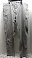 Pantalones ajustados para hombre H&M 38 bolsillos grises algodón precio de venta sugerido por el fabricante 29,99 USD nu