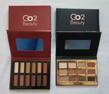 Paleta de sombras de ojos GO2 Beauty (LOTE DE 2) 1-Ego Trip y 1-Fogo