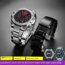 Correa de reloj de acero inoxidable de 14 mm para pulsera Casio G-shock GST-B400-1A