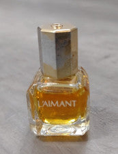 Perfume Splash Mini vintage L'aimant por Coty 0,125 OZ
