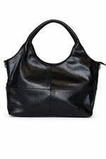Bolso de hombro negro | Bolso de mano estilo hobo suave | Cartera de mujer de todos los días