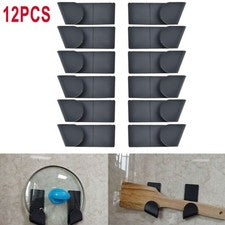 12 X Organizador de utensilios de cocina con tapa de sartén montada en la pared