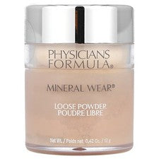 Mineral Wear, polvo suelto, PF10950 beige medio, 0,42 oz (12 g)