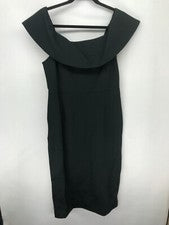 Love X Design - Vestido para mujer con hombros descubiertos - Negro - L - J03585J