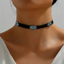1 pieza Collar Vaquera Mujeres Collares Occidentales Mujeres Joyería Occidental