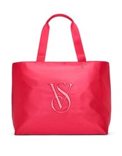 Bolso de Mano Victoria’s Secret Rojo Monograma Logo Fin de Semana Nuevo #K1-2