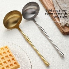 Cuchara sopera con mango grueso para sopa Hot Pot Porridge