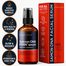 Suero facial Salmon DNA PDRN para renovación e hidratación de la piel, cuidado antienvejecimiento, 2 oz