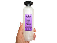 Champú para cabello de leche y lavanda de cabra 250 ml limpieza psoriasis eccema dermatitis