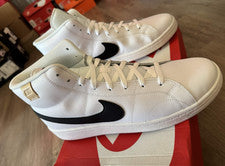 Nike Court Royale 2 Mid Hombre Zapatillas Blanco/Negro Blanco Ónix Talla 14