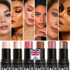 Corrector 3 en 1 iluminador facial brillo barra contorno bronceador base rubor BB