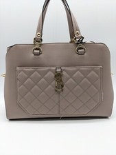 STEVE MADDEN BCillian Acolchado Imitación Cuero Mujer Bolso Cartera Monedero - MAUVE~